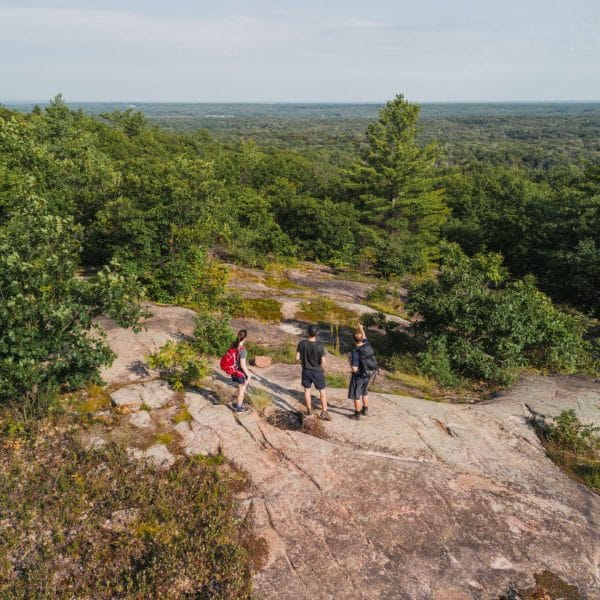 Mont Rigaud's L'escapade and other hiking trails