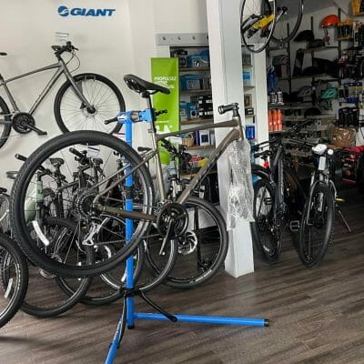 Pied d'atelier pour vélo Crivit –