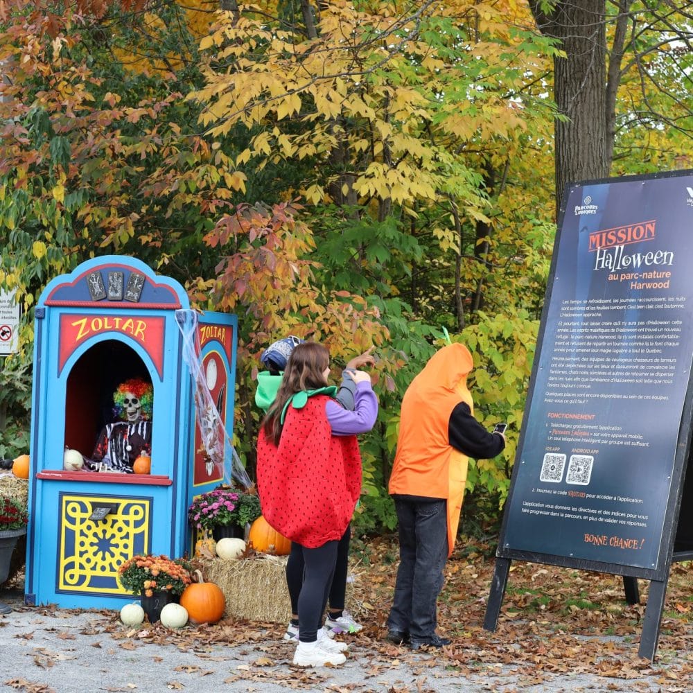 Special Halloween at Parc-nature Harwood