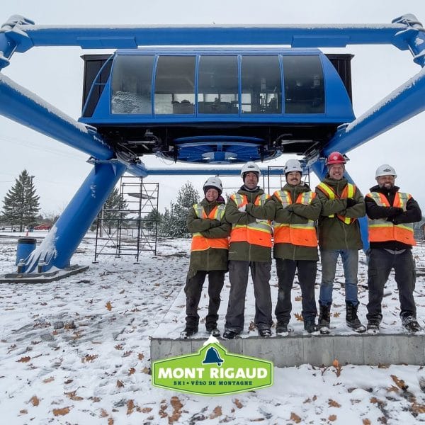 Inauguration de la deuxième remontée au Mont Rigaud