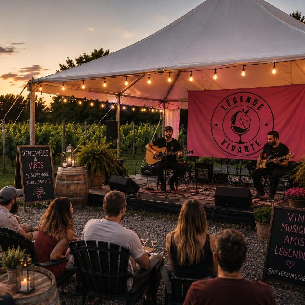 Vendanges & Vibes au Vignoble Côte de Vaudreuil
