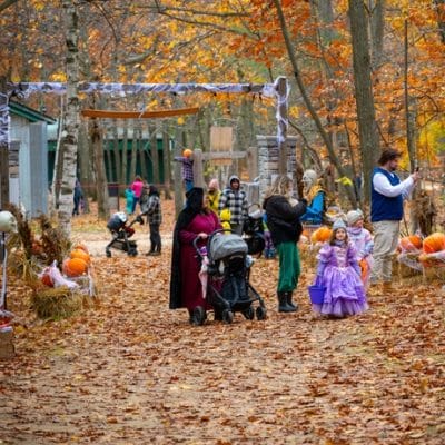 Le Sentier hanté d’Halloween